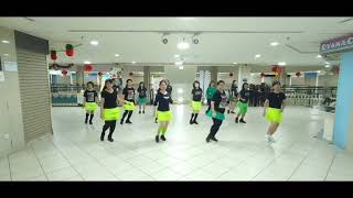 La Fiesta (Merengue) Line Dance - Demo By D'Sisters & Friends LDG @yantilinedance6282 #linedance