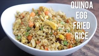 Quinoa Egg Fried Rice  | How To Make Quinoa Fried Rice | Quinoa Recipes  | Quinoa Fried Rice