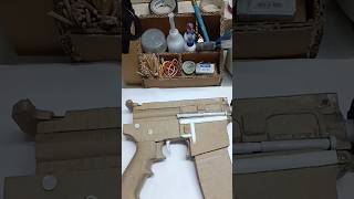 AR-15 update 3 #ar15 #craft #cardboard #fakegun #gun #shorts