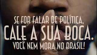 Se for falar de política, CALE A SUA BOCA. Vc nem mora no Brasil! - Emerson Martins Video Blog 2022