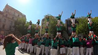 Castellers de Sabadell - Pilars finals  (30a Diada Saballuts)