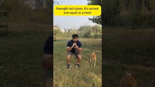 Weight loss exercise at ground without equipment #pushyourself #limited #pushups #squat