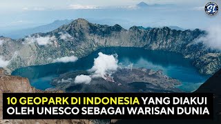 "10 Geopark di Indonesia yang Diakui oleh UNESCO" #indonesia