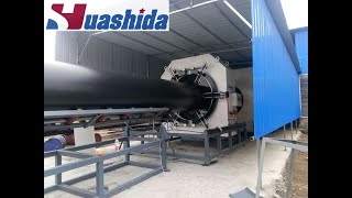 HUASHIDA| How to produce the PE jacket pipe of underground burried pre-insulated pipe