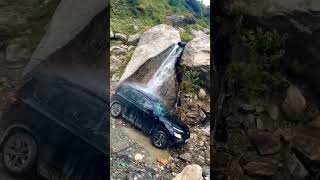 Babu Khasa Aala Chahar Song In Tata Safari in Waterfall 🔥🤍🤍🔥