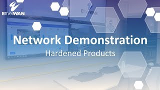 Network Demonstration on EtherWAN's Hardened Products