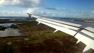 Philippine Airlines Final Approach and Landing Brisbane