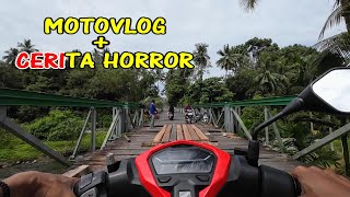 Perjalanan pariaman - tandikek | motovlog horror