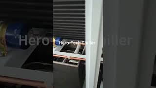 Hero-Tech air cooled water chiller is being testd, welcome to ask quotation of our chillers.