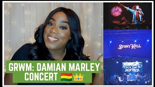 GRWM: DAMIAN JR GONG MARLEY CONCERT + VLOG || Coco Pebz