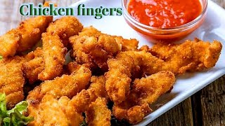 ৫ মিনিটে অল্প উপকরণে চিকেন ফিঙ্গারস | Chicken Fingers |Chicken popcorn |Chicken fry |Snacks recipe