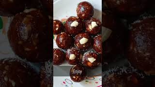 पौष्टिक ड्राई फ्रूट लड्डू | खजूर लाडू | Dates Dry Fruit Laddu #Shorts