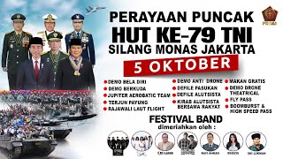 nonton geladi bersih HUT TNI ke 79 di Monas 2024 #huttni79