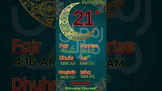 021 Ramdan 2024