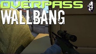 CSGO - Overpass Spawn Wallbang