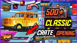 New Classic Crate Opening Pubg Mobile | Classic Crate Opening | New UAZ | Seasonal Delicacies PUBG |