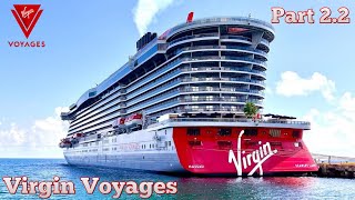 Virgin Voyages ~ Sail Away Party ~ First Impression ~ Restaurants & Show ~ The Scarlet Lady