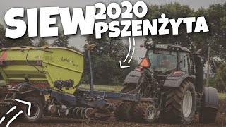 Jesień 2O2O 🍂 Siew Pszenżyta w GR Różecki - Valtra T174 & Junkkari M300 Plus ✩ AGRO Wiesniak™