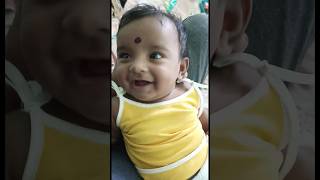 Heartwarming moments: cute little baby imitate her dad🥰 #cute#trending