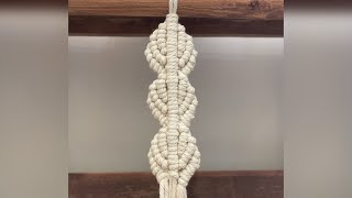 Macrame Leaf Chain Pattern