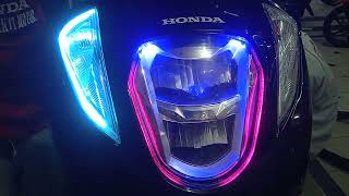 Custom lampu depan Genio@BangkitMotor87