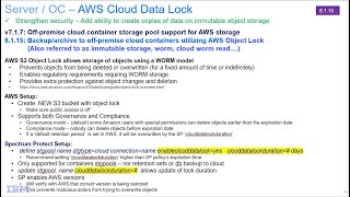 IBM Spectrum Protect 8.1.15 AWS Copy Data Lock – Demo