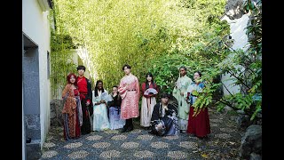 Chinese Scholar's Garden Hanfu Fashion Photo Shoot POV