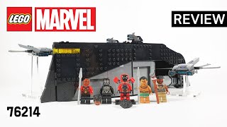 레고 마블 76214 블랙 팬서 수상 전투(LEGO Marvel Black Panther War on the Water) - 리뷰_Review_레고매니아_LEGO Mania