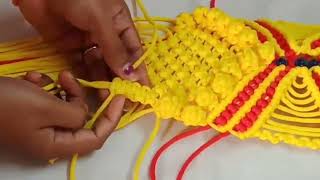 मैक्रेम का बिग झूला |Macrame Double Ring Taddy Jhula | Macrame Big Taddy Jhula