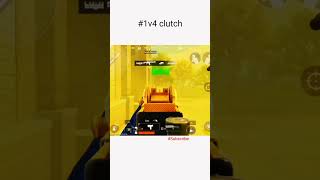 landing clutch || 1v4 clutch|| 0hp clutch || Wait for end #new #trending #bgmi #pubgmobile #shorts