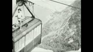 O teleférico sobe o Pão de Açúcar (1922)