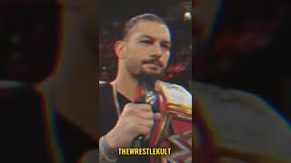 Roman Reigns relinquishes the Universal Championship #shorts