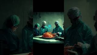 Asking an Ai to show Surgeons performing surgery on food #shorts #ai #aiart #midjourney