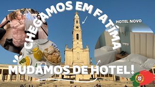 MUDAMOS DE HOTEL , MOSTREI COMO É | CHEGAMOS EM FÁTIMA + VOLTA AO BRASIL