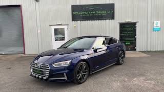 2018 18 Audi S5 2.0TFSI V6 Sportback Quattro