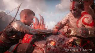 4 BILLION STRENGTH YOUNG KRATOS - God of War: Ragnarok NG+ - Boss FIGHT - GMGOW