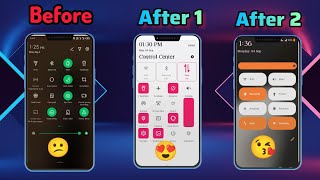 How to change android control center like OnePlus, infinix, xiomi, all Smartphone ✌️