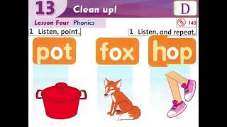 Level 1 - Unit 13 - Part D (Phonics) - Clean up!