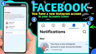 you have a new instagram account in your account center //Tech arun views