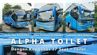 Review Bus Big Bird 37 seat || Bus Big Bird Toilet || MB OH 1626 Big Bird