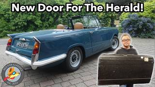 How To Skin A Car Door  - Triumph Herald 13/60 Restoration | Part 36