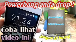 Cara memperbaiki powerbang yng cepat habis