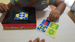 Dea plays with pixy cubes level 1