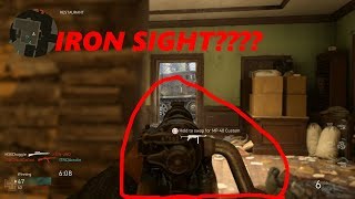 What is this sorcery? (KAR98K-Iron Sight)