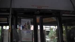 SMRT Mercedes Benz O530 Citaro (Demonstrator) Exit Doors Open and Close