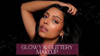 ✨Glowy Summer makeup on Indian/Brown skin