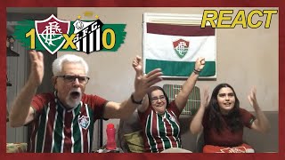 FAMÍLIA TRICOLOR REAGE À 1 FLUMINENSE x 0 SANTOS - CAMPEONATO BRASILEIRO 2023