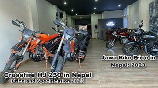 Crossfire Bike Price  in Nepal 2023 || Jawa Bike Price in Nepal 2023, Bike Price list only.