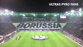 Borussia Mönchengladbach vs  Sevilla 25.11.2015// Coreo