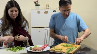 COOKING AND EATING DINNER TOGETHER 🥘🙏